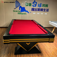 Mesa de Billar Americana Económica Stellarway en Venta, Precio de Fábrica Competitivo, Tres Años de Garantía, DDP Puerta a Puerta, Color Personalizado