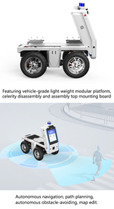Robot de seguridad de control inteligente de interior autónomo para inspección de espacio de rastreo Robot de seguridad de construcción de alta tecnología - Product Image 4