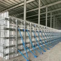 Sistem Pengecoran Monolitik Paduan Aluminium 6061-T66 Siklus Cepat untuk Konstruksi Villa Panel Bekisting