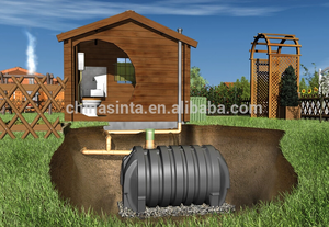Трехкамерный пластиковый многоразовый биосептик, 1000 л, 2000 л, 2500 л - Product Image 5
