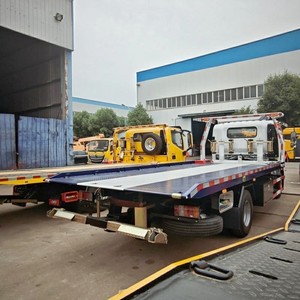 1SUZU KV100 4x2 4Ton <b>Flatbed</b> Wrecker <b>Truck</b> Road Rescue Recovery Tow Vehicle - Product Image 3