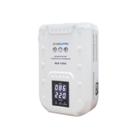 Stabilisateur de tension monophasé AC Songyan 3000VA 50/60Hz, entrée 45-280V, affichage numérique, matériau aluminium, haute performance