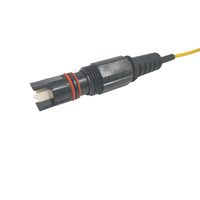KEXINT FTTH Hua Wei IP68 Waterproof Connecter Patch Cord Custom Length Simplex SC Fiber Optic Jumper Black Yellow PVC/LSZH Outer