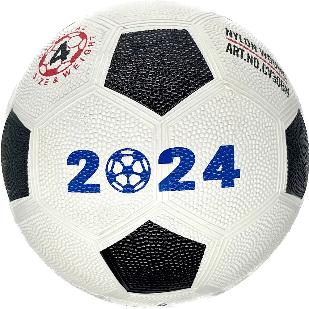 2023 New Design High Quality Foam Rubber Football Soccer Ball Full Size Customized Logo