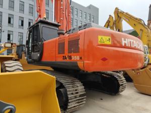 Excavadora de cadenas usada Hitachi ZX350 de 35 toneladas ZAXIS 350 de servicio pesado con cucharón de 1.5m y motor de 185KW en venta - Product Image 4