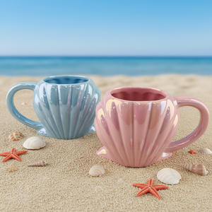 แก้วเซรามิคดีไซน์สร้างสรรค์พร้อมฉนวนกันความร้อน สไตล์อเมริกัน ของขวัญกาแฟและชาช่วง<span class=keywords><strong>บ่าย</strong></span>สุดหรูสำหรับงานแต่งงาน วันเกิด และคริสต์มาส - Product Image 1