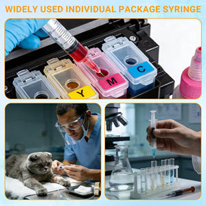 Jeringas Veterinarias de Grado Médico de 1 <span class=keywords><strong>ml</strong></span>, Luer Lock con Aguja, Jeringa de Seguridad Desechable de 1 cc - Product Image 6