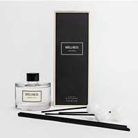 Ensemble d'huiles essentielles de luxe en flacon de verre, diffuseur à bâtonnets, emballage de luxe, boîte cadeau, diffuseur d'arômes pour la maison et la voiture, rafraîchisseur d'air