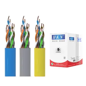 23 AWG OFC FTP Cat 6 Cat 6a كابل إيثرنت خارجي مقاوم للماء PE كابل اتصالات كبل شبكة Lan