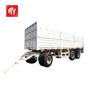 Remolque <span class=keywords><strong>de</strong></span> 3 Ejes Personalizado <span class=keywords><strong>de</strong></span> Fábrica Ruiyuan para Ganado / Semirremolque <span class=keywords><strong>de</strong></span> 3 Ejes para Transporte <span class=keywords><strong>de</strong></span> Carga con Paredes Laterales (Aluminio/Aleación) - Product Image 1