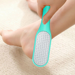 Meilleure vente de lime à <span class=keywords><strong>pied</strong></span> double face en acier inoxydable de haute qualité nouveau dissolvant de callosités <span class=keywords><strong>pierre</strong></span> <span class=keywords><strong>ponce</strong></span> outil de soin de nettoyage des pieds - Product Image 1