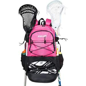 Sac à dos de lacrosse EALER ELB100, grand modèle, rose, en polyester, pour équipement sportif d'équipe - Product Image 2