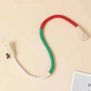 Cuerdas para masticar de hierba gatera para interiores interactivas, limpieza de dientes naturales ecológica, juguetes para masticar mascotas, empaquetados sostenibles, modernos, para todas las razas - Product Image 4