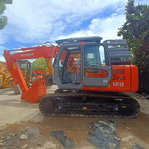 Excavatrices d'occasion nouvellement arrivées Japonais Hitachi ZAX 120 Pelles sur chenilles Pelles hydrauliques d'occasion Hitachi 12 tonnes - Product Image 1
