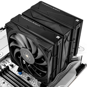 Ventilador de alto rendimiento Thermalright Royal Knight 120 NEGRO de 156 mm de altura, de doble torre, para caja de computadora - Product Image 5