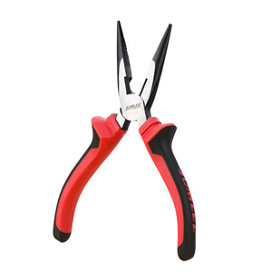 Jumlee Needle Nose Pliers 6 Inch Chrome Vanadium Steel Industrial Grade Electrician Tool - Product Image 2