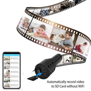 กล้อง IP ขนาดเล็ก 1080P HD ไร้สาย กล้องวงจรปิดอัจฉริยะสำหรับบ้าน กล้องบันทึกภาพกลางคืนแบบแม่เหล็ก กล้องวงจรปิดเคลื่อนที่ CMOS รองรับเมมโมรี่การ์ด - Product Image 3