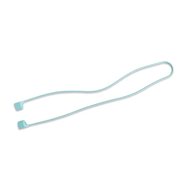 Custom Design Earphone Anti-Lost Silicone Strap Rope Neck Wireless Headset Magnetic Loop for Pod