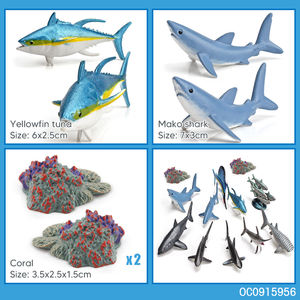Venta al por mayor PVC juguete personalizado realista de plástico 3D peces modelo juguetes para niños - Product Image 5