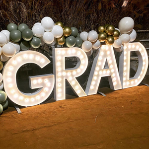 Letras <span class=keywords><strong>Mr</strong></span> y Mrs, Led gigante de Metal para puerta, fabricante de señal profesional, señal de marquesina - Product Image 2