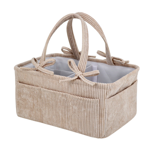 Organizador de pañales <span class=keywords><strong>para</strong></span> bebés, organizador de pañales de pana <span class=keywords><strong>para</strong></span> cambiador, <span class=keywords><strong>regalo</strong></span> <span class=keywords><strong>para</strong></span> nueva mamá - Product Image 4