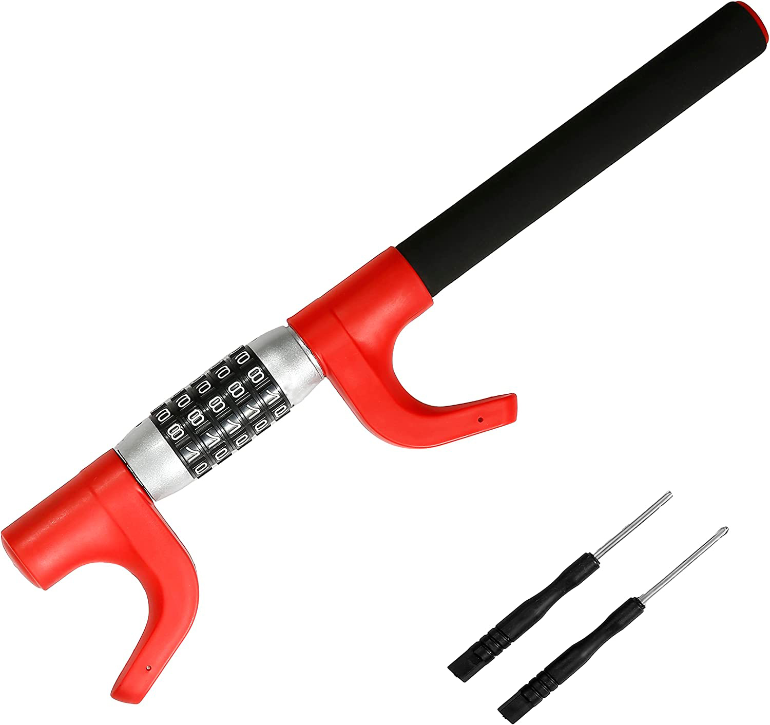 Противоугонное Автомобильное устройство, сверхмощный Противоугонный выдвижной замок на руль автомобиля