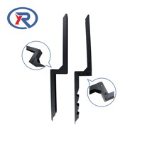 Kit de Reparación de Postes de Metal con Recubrimiento en Polvo a Precio Económico para Soporte de Madera y Enrejados, Uso en Exteriores