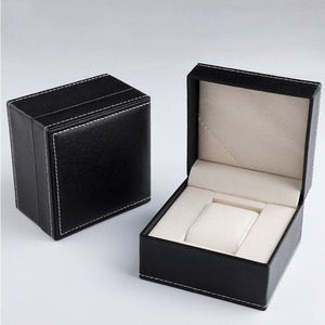 Thấp moq tùy chỉnh hộp đồng hồ biểu tượng tùy chỉnh container bao bì PU Chất liệu da hộp đồ trang sức cho nam giới thương hiệu chất lượng - Product Image 6