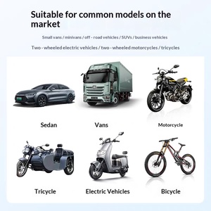 Capteur Bluetooth TPMS pour <span class=keywords><strong>moto</strong></span> Système surveillance sans fil de la pression des pneus avec affichage de l'application mobile - Product Image 2