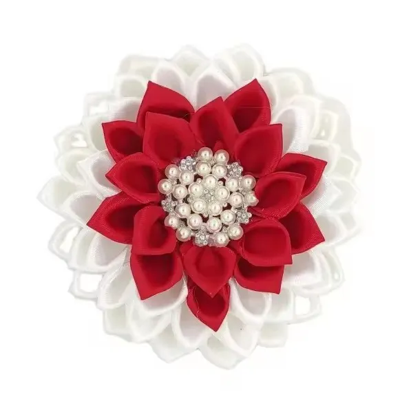 Broche de pétalos de ibbon, 11 cm