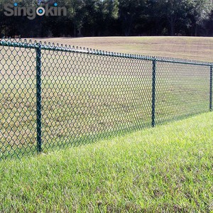 Clôture en treillis métallique bon marché pour mur de délimitation, clôture de terrain de basket-ball, filet de clôture, clôture en mailles de chaîne revêtue de PVC, 6 pieds de haut, noir, fournisseur - Product Image 5