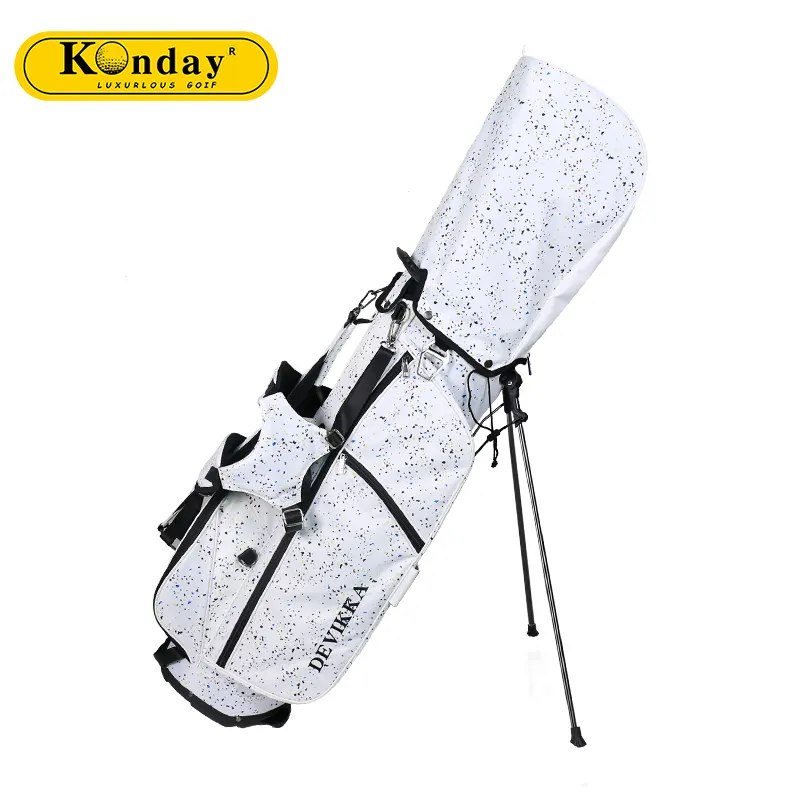 Konday Wholesaleカスタムタクティカルスタイル軽量スポーツゴルフスタンドバッグスタッフツアースタンドゴルフバッグ最新バージョン
