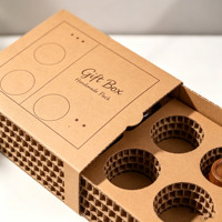Boîte cadeau en forme de livre en carton ondulé en kraft antichoc, impression offset quadricolore UV personnalisée, ruban personnalisé, taille personnalisée