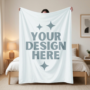 Couverture en flanelle polaire personnalisable, 100% polyester, chaude et douce, pour canapé, pour l'hiver, taille king, faible MOQ - Product Image 1