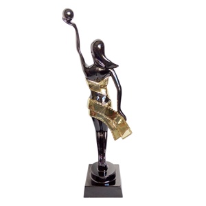 Prix du trophée en métal 3D exclusif Statue personnalisée plaquée or de luxe pour <span class=keywords><strong>le</strong></span> festival du film de Hong Kong Meilleur <span class=keywords><strong>acteur</strong></span>/actrice - Product Image 4