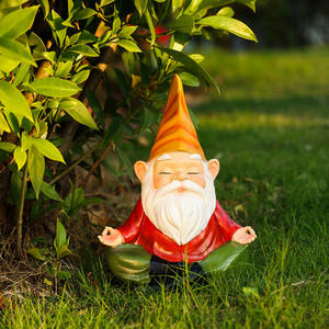 Nuevo producto ecológico transfronterizo, meditación, duende, jardín, elfo, adornos de resina, hogar al aire libre, patio, artesanías enanas - Product Image 4