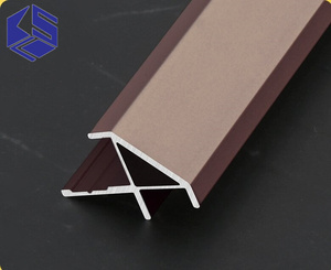 Mặt Trời Góc đường dây góc kim loại trang trí dải nhôm hợp kim tường bảng điều khiển góc bevel Góc Đóng Dải gỗ kết thúc - Product Image 2