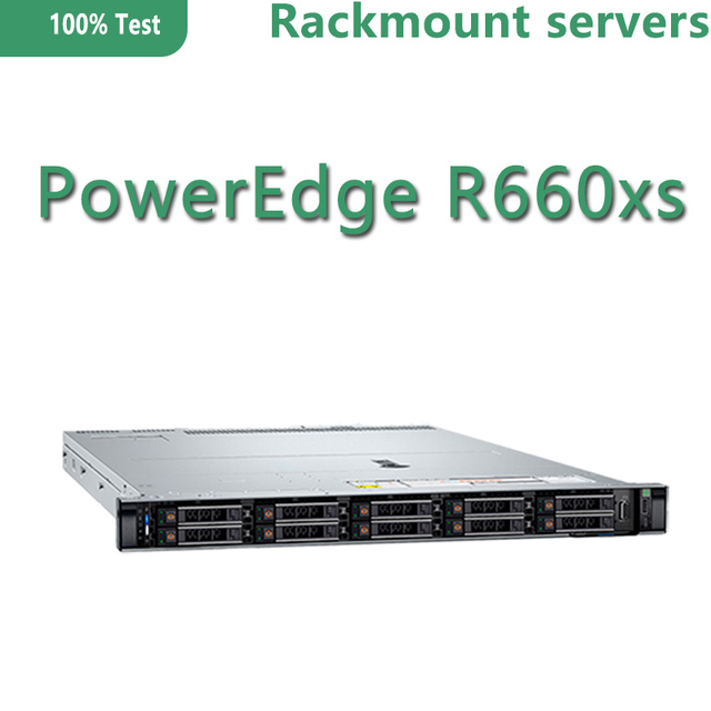 PowerEdge R660xs Rackmount Servers-Advanced Customization Service 12 PCIe 5.0 Expansion Slots 32 SAS/SATA/HDD Intel Xeon 8490H
