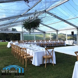 10x30m 10x35m ceremonia lonas cuarteles para carpas elásticas para eventos marquesina pequeña boda alquiler carpa de lona para ceremonia - Product Image 5
