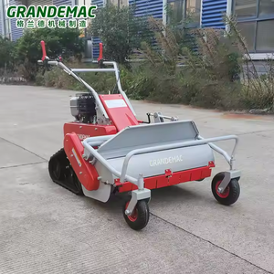 Cao su theo dõi cơ khí tay đẩy máy cỏ cầm tay Máy cắt cỏ - Product Image 4