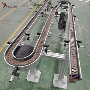 Maxsen yüksek kalite ayarlanabilir hız esnek zincir kemer özel renk Pom malzemeleri zincir kemer konveyör - Product Image 1