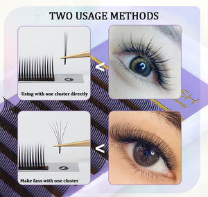 SP NOIR 5D Fleur Pointes <span class=keywords><strong>Cils</strong></span> Premade 5D Flora Extension <span class=keywords><strong>de</strong></span> <span class=keywords><strong>Cils</strong></span> Humides Noir Mat Vaporeux Volume <span class=keywords><strong>Bouquet</strong></span> <span class=keywords><strong>Extensions</strong></span> <span class=keywords><strong>de</strong></span> <span class=keywords><strong>Cils</strong></span> - Product Image 3