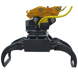 Grappin hydraulique rotatif pour excavatrice Xuvol 150P, grappins pour excavatrice avec rotation hydraulique à 360 degrés - Product Image 3