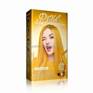 Dexe Italian Quality professional permanent cream Hair Color Brands Low Ammonia PPD Free Hair Coloring original factory