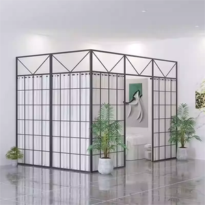 Fornitore OEM ODM di Divisori in Metallo Art Deco Personalizzati per Saloni di Bellezza, Spa, Decorazioni Matrimoniali, Parete Divisoria in Acciaio Inossidabile - Product Image 3