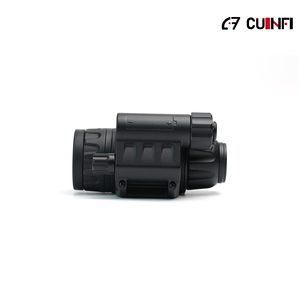 กล้องมองกลางคืนแบบตาเดียว PVS14 Gen2+/Gen3 IIT FOM1200+ หลอดฟอสเฟอร์สีขาว P43 ความละเอียด FOM 1400-1800 64lp/mm กันน้ำระดับ IP67 FO - Product Image 5