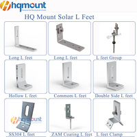 Supports de montage solaire en aluminium HQ avec pince Klip Lok pour toiture métallique à joint debout non pénétrant – Accessoires de fixation PV
