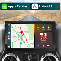 Autoradio sans fil CarPlay Android avec GPS, lecteur multimédia, écran partagé, DSP, support tableau de bord portable, garantie 1 an