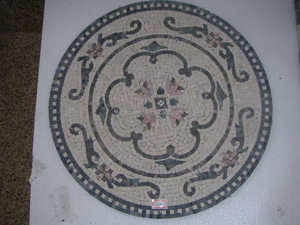 <span class=keywords><strong>Mosaïque</strong></span> Murale Artistique Moderne en Marbre Faite à la Main, Motif Vague, Décoration Murale Intérieure en Pierre - Product Image 2