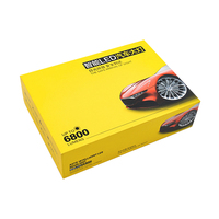 Boîte d'emballage en carton de luxe pour kit de projecteurs de phares de voiture LED, boîte en papier pour phares, boîte pour ampoules halogènes LED, boîte personnalisée